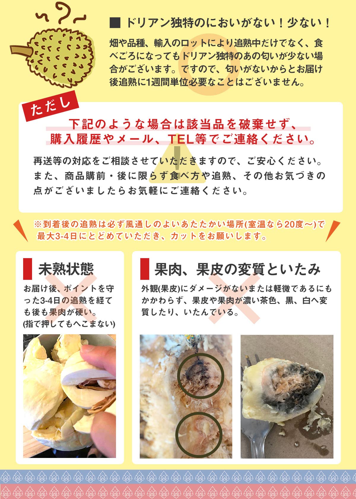 Amazon.co.jp: 「2月27日入荷、入荷次第出荷」 タイ産 ドリアン 1個